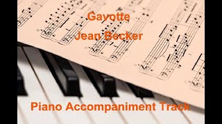 Gavotte by Jean Becker  Suzuki Violin School Vol3 Piano Accompaniment Track [upl. by Gustafsson]