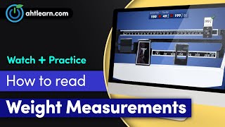 LearningTools Reading Weight Measurements on a Physician Mechanical Beam Scale [upl. by Jemina]