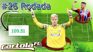 DICAS 26 RODADA  CARTOLA FC 2017 [upl. by Rabi989]