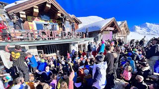 Apres Ski Party  La Folie Douce  Meribel Courchevel  Les 3 Valees  March 2023 [upl. by Buxton]