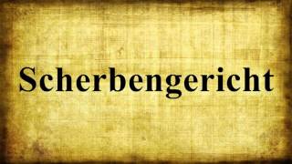 Scherbengericht [upl. by Cheryl796]