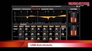 Behringer iNuke NU1000DSP  Ultraleichte Endstufe mit DSP und USB [upl. by Ewall310]