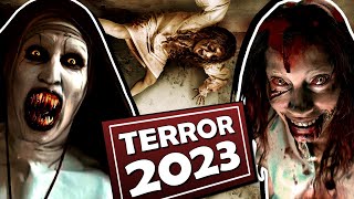 8 FILMES DE TERROR MAIS ESPERADOS DE 2023 [upl. by Aicenek733]