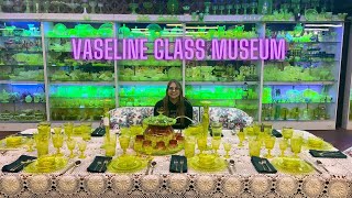 Visiting the Radioactive Vaseline Glass Museum at The Hawley Antique Exchange in Hawley Pennsylvania [upl. by Petronia]