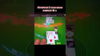 Martingale strategy WORKS 😤 blackjack casino win [upl. by Eelinnej]