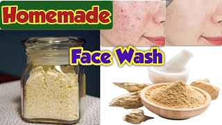 How to make Natural face wash at home  Homemade Face wash  Herbal face wash for glowing skin [upl. by Eyllom]