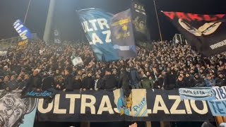 Ultras Lazio a Firenze  Fiorentina  Lazio 26022024  Serie A [upl. by Yragerg]