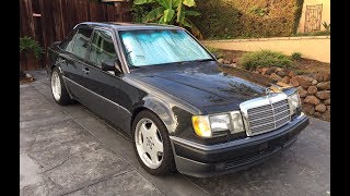 1993 Mercedes 500E  One Take [upl. by Ahsinit]