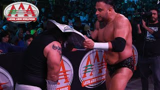 ¡UN REGRESO INESPERADO EN GUERRA DE TITANES 2023  Lucha Libre AAA Worldwide [upl. by Eelyrehc]