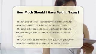 How Much Should I Have Paid In Taxes  CountyOfficeorg [upl. by Nabru]