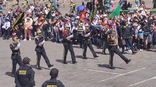 👮DESFILE CUSCO 2024  POLICÍAS ESCOLARES  Colegio CIENCIAS  Cusco Perú  Cusco 2024 [upl. by Pammie]