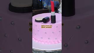 MAKEUP THEME CAKE  Munnachef cakeface birthdaycakesmash shorts ytshorts ytshortsvideo [upl. by Erdman]