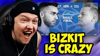 CHEZAME Reacts  BizKit 🇺🇸 vs AVH 🇳🇱  GBB 2023 WORLD LEAGUE  BOSS LOOPSTATION CHAMPIONSHIP [upl. by Kaazi]