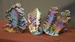 Bismuth Crystals In The Making [upl. by Brina122]