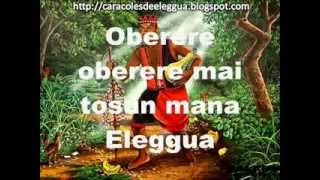 Canto a Eleggua con letra [upl. by Christmas516]