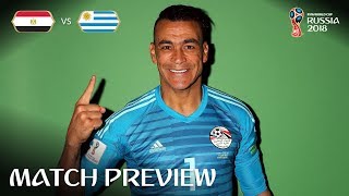 Essam ElHadary Egypt  Match 2 Preview  2018 FIFA World Cup™ [upl. by Jereme]