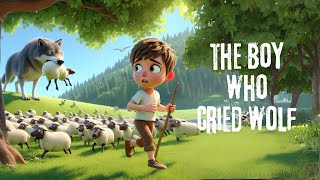 The Boy Who Cried Wolf  Bedtime Stories  Kids Hut Animated Stories [upl. by Luar498]