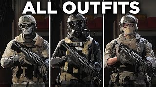 All Operator Outfits amp Uniforms UPDATED  Call of Duty Modern Warfare [upl. by Sherilyn294]