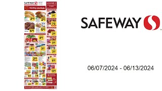 Safeway Weekly Ad US  06072024  06132024 [upl. by Llennol]