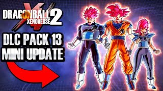 NEW DLC PACK 13 MINI UPDATE  XENOVERSE 3 TRENDING  Dragon Ball Xenoverse 2 Legendary Pack 2 [upl. by Lahcim131]