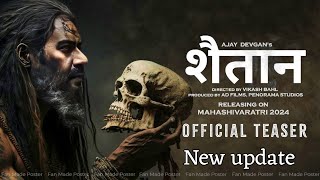 Shaitan trailer hindiRelease date 08 March 2024 Ajay devgnR madhvam jyothikaVikas bahl [upl. by Berthold]