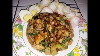 Resep Gado  Gado Betawi [upl. by Arodasi]