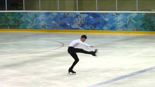 Adian Pitkeev FS Russian Open Skates 2014 [upl. by Wakeen]