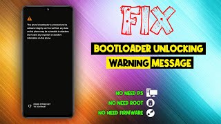 This phone bootloader is unlocked and software integrity Fix the missing OEM Unlock button [upl. by Atterbury]