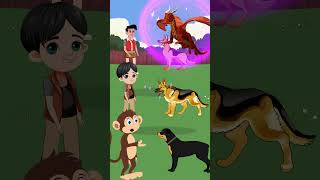 Who will feed my dog banglarupkothargolpo animation banglacartoonm banglacartoon comedy [upl. by Assil]