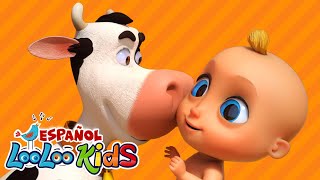 🐮La Vaca Lola 🐄 y muchas más canciones infantiles  LooLoo Kids Español [upl. by Phila812]