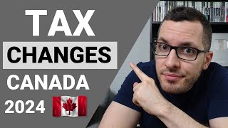 TAX CHANGES in CANADA for 2024  TFSA RRSP CPP Tax Brackets amp FHSA 🇨🇦 [upl. by Rolyt346]