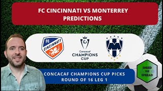 FC Cincinnati vs Monterrey Predictions  CONCACAF Champions Cup [upl. by Stonwin890]