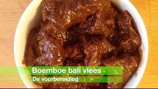 boemboe bali vlees 1 [upl. by Eugatnom]