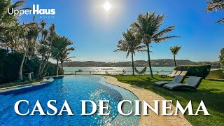 Por dentro de uma casa de cinema pé na areia em Búzios Luxo natureza charme e elegância [upl. by Kimble976]