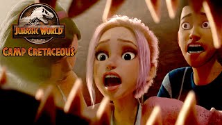 Season 4 Trailer  JURASSIC WORLD CAMP CRETACEOUS  NETFLIX [upl. by Ethyl]