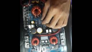 Repair Monoblock Amplifier Power Mobil Class D Part 1 [upl. by Dulcea]