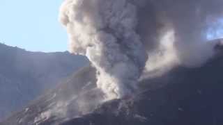 Indonesia Volcano Erupts  Mount Rinjani Lombok Indonesia [upl. by Airad59]