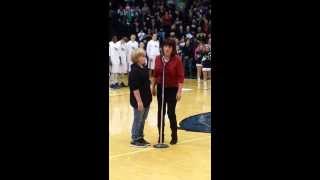 National Anthem BethAnne Clayton and Paul Reinhold Mother Son Duo Duet [upl. by Virgilia128]