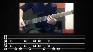 Deftones  Be Quiet And Drive Far Away Guitar Tutorial w Tabs by Kirjai [upl. by Royal250]