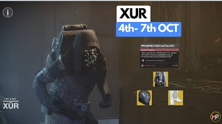 XUR is selling 71 stats exotic amp ARTIFICE Armor  destiny2 whereisxur [upl. by Nonnair390]