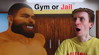 GIGACHAD HORROR GYM  Gym or Jail [upl. by Olinad]