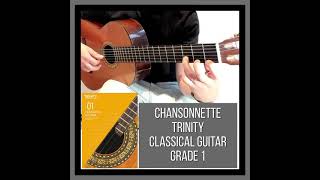 Chansonnette  Grade 1  Trinity Classical Guitar [upl. by Nnaarual]