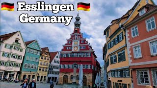 Beautiful Esslingen am Neckar Stuttgart Germany [upl. by Phi]