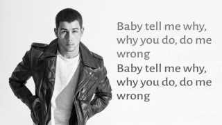 Nick Jonas  Chains Lyric video HD [upl. by Marentic876]