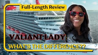 Whats the Difference FULL REVIEW of Virgin Voyages Valiant Lady [upl. by Ayekel]