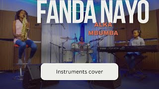 FANDA NA YO by Alka Mbumba  Instruments Cover [upl. by Llevert]