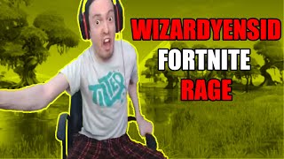 WIZARDYENSID FORTNITE ULTIMATE RAGE COMPILATION [upl. by Oiziruam725]