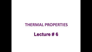 Thermal Properties of Dental Materials [upl. by Yggam]