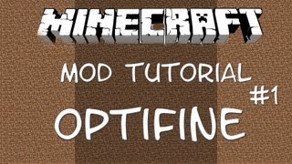 Mod Tutorial 1  Minecraft 146  Optifine installieren GermanDeutsch [upl. by Fidellas]