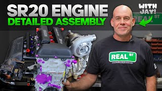 Building the Perfect SR20 Engine  9000RPM Street Setup Detailed Assembly with Jay [upl. by Nugent984]